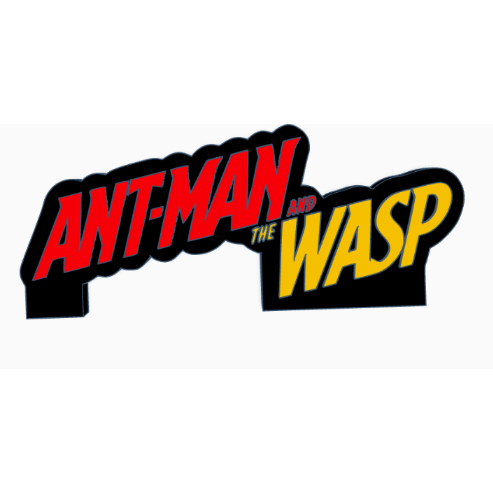 Ant-man และ THE WASP ♘ โลโก ้ หรือแม ่ เหล ็ กติดตู ้ เย ็ น