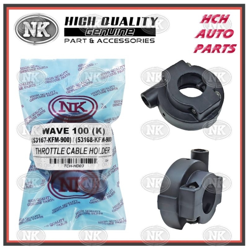 THROTTLE CABLE HOLDER - HONDA - WAVE 100/ EX5 CLASS/ CLASS 1 (NON STARTER) - 58167-KFM-900/ 58168-KF