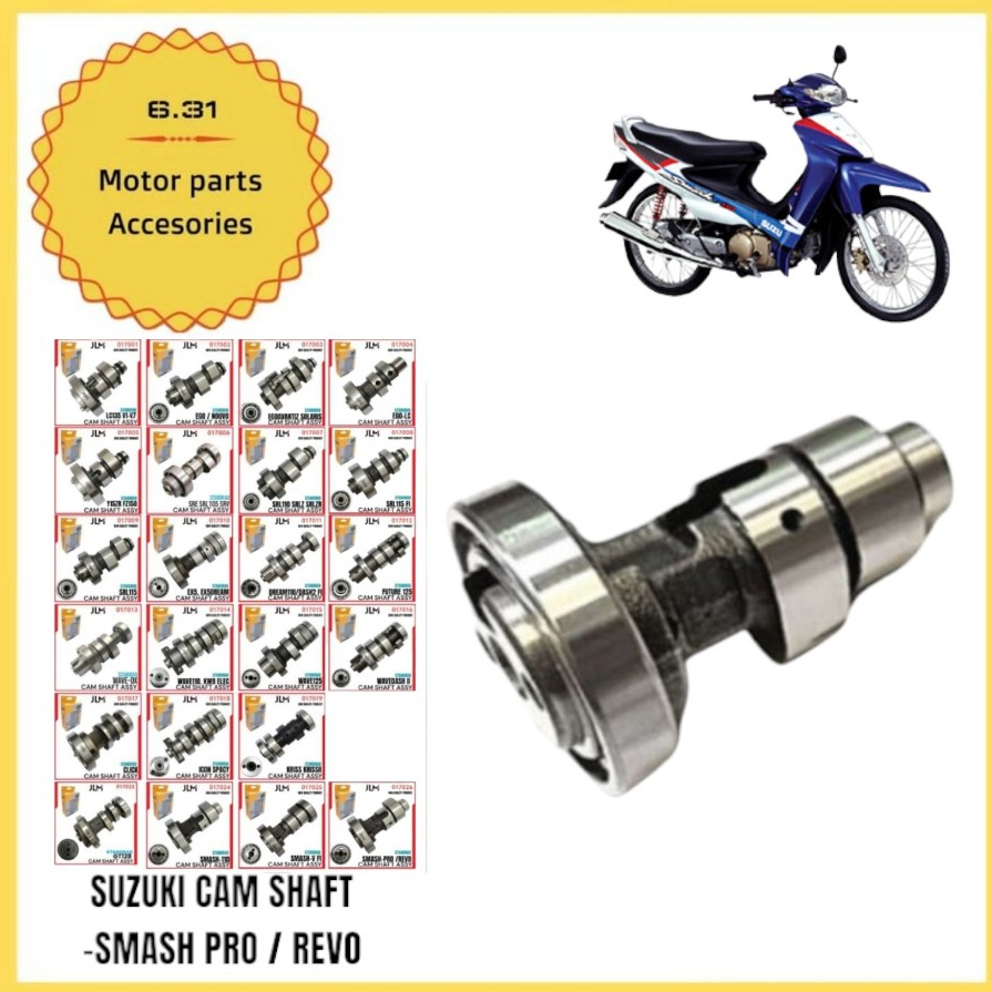 SUZUKI SMASH PRO / REVO SMASH PRO SMASH REVO CAM SHAFT CAMSHAFT STANDARD PNP