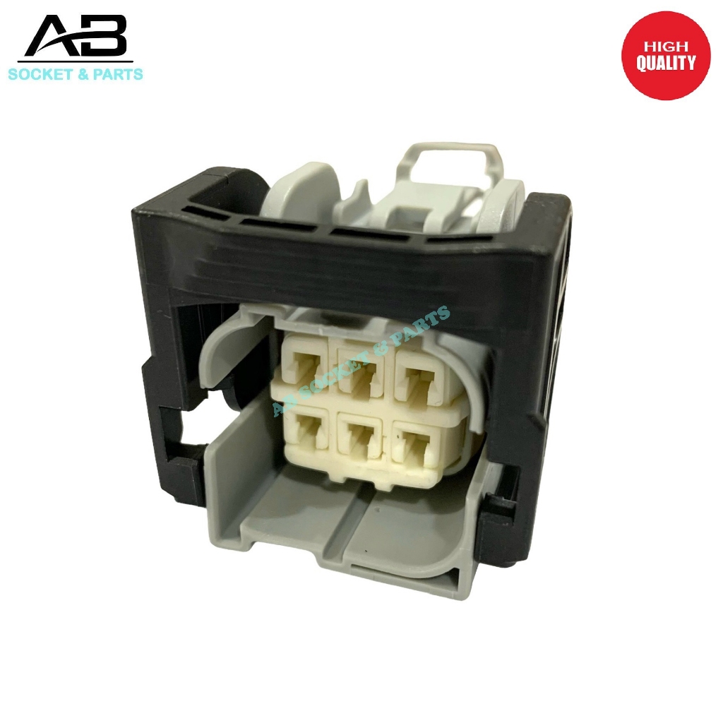 6 Pin Toyota Hilux 2.4 Gun125 เครื่องยนต์ 2GD-FTV ขั้วต่อซ็อกเก็ตหัวฉีดน้ํามันเชื้อเพลิง
