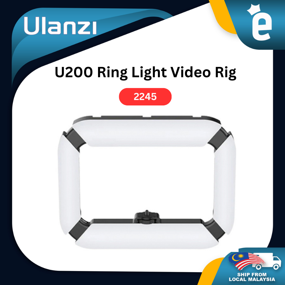 Ulanzi U200 Ring Light Video Rig 2245