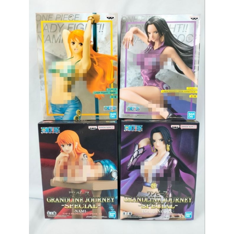 One Piece Lady Fight Nami Boa Grandline Special Journey Nami Boa Nico Robin Luffy