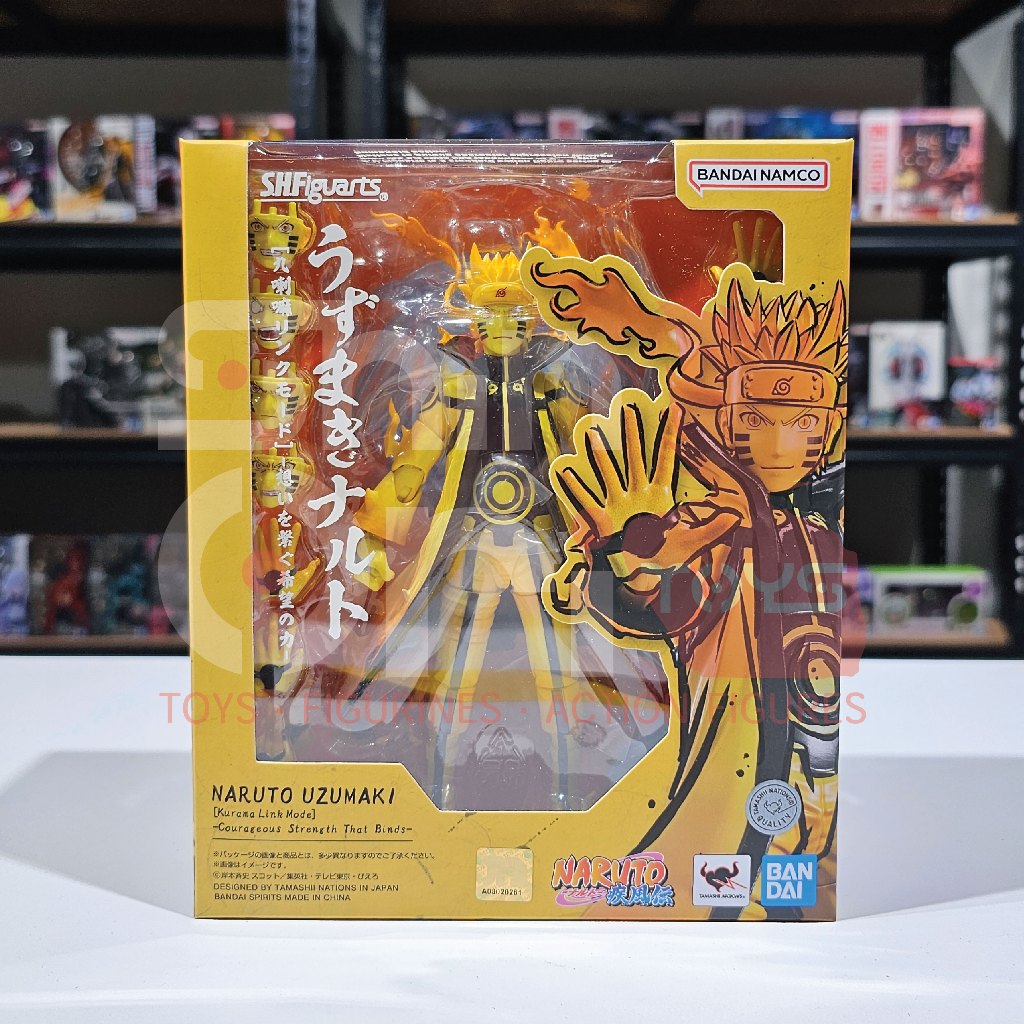 SHFiguarts SHF Naruto Uzumaki (โหมดลิงค์ Kurama) - ความคล่องตัว That Binds -