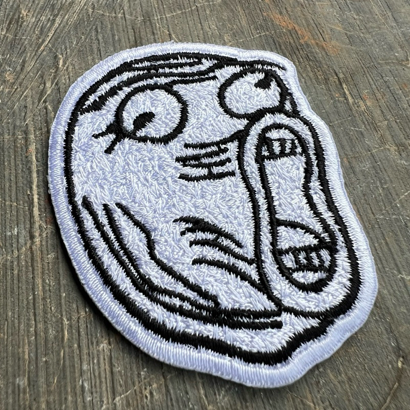 LOL Face Patch Troll Emoji Meme ปัก