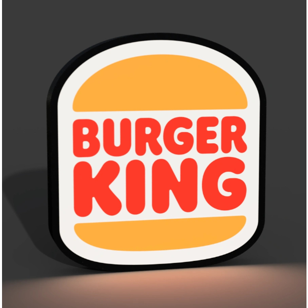 กล่องไฟ LED USB Burger King
