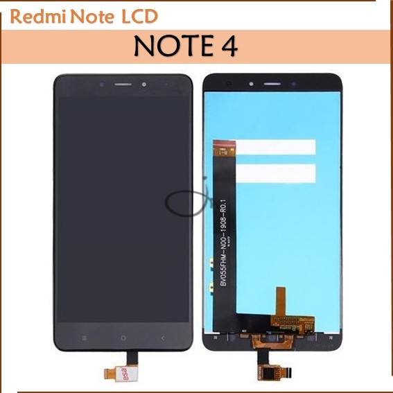 แผงเซนเซอร์หน้าจอสัมผัสดิจิทัล Note4 Note 4X สําหรับ Redmi Note 4 LCD