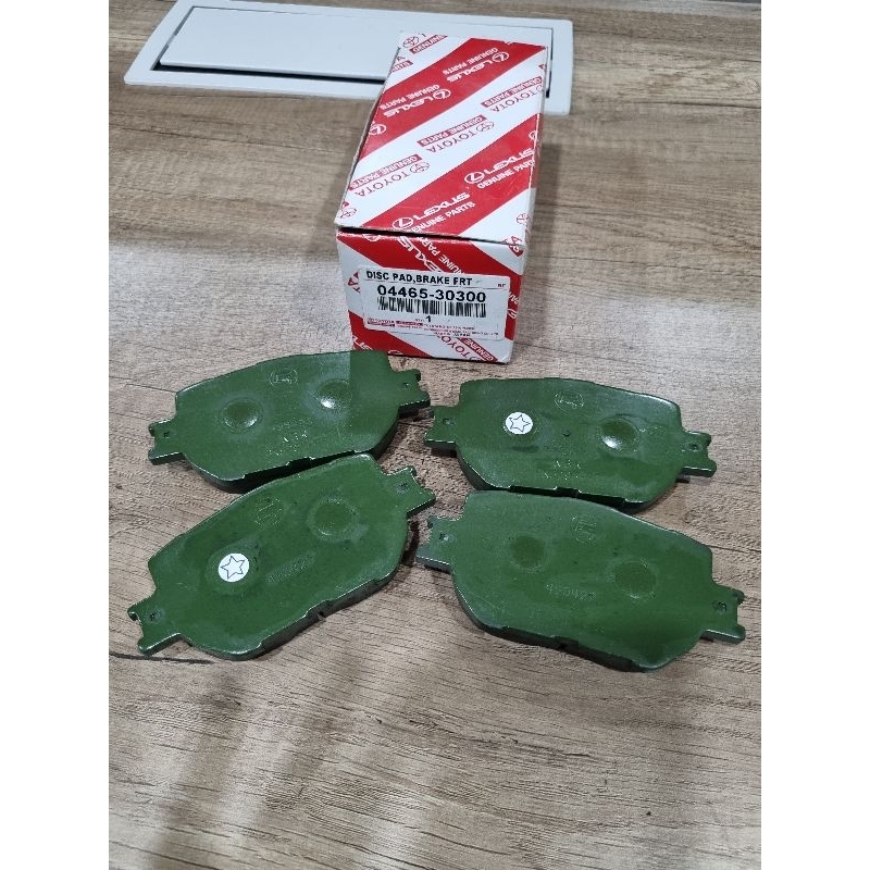 100% ORGINIAL TOYOTA JZX110 HIACE KDH2603, GK1160, C11CR1061, ALTEZZA,GXE20 ผ้าเบรกหน้า