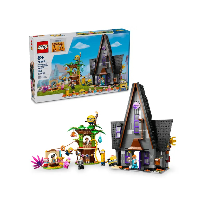 [Bricks Concept] LEGO 75583 Minions and Grus Family Mansion -