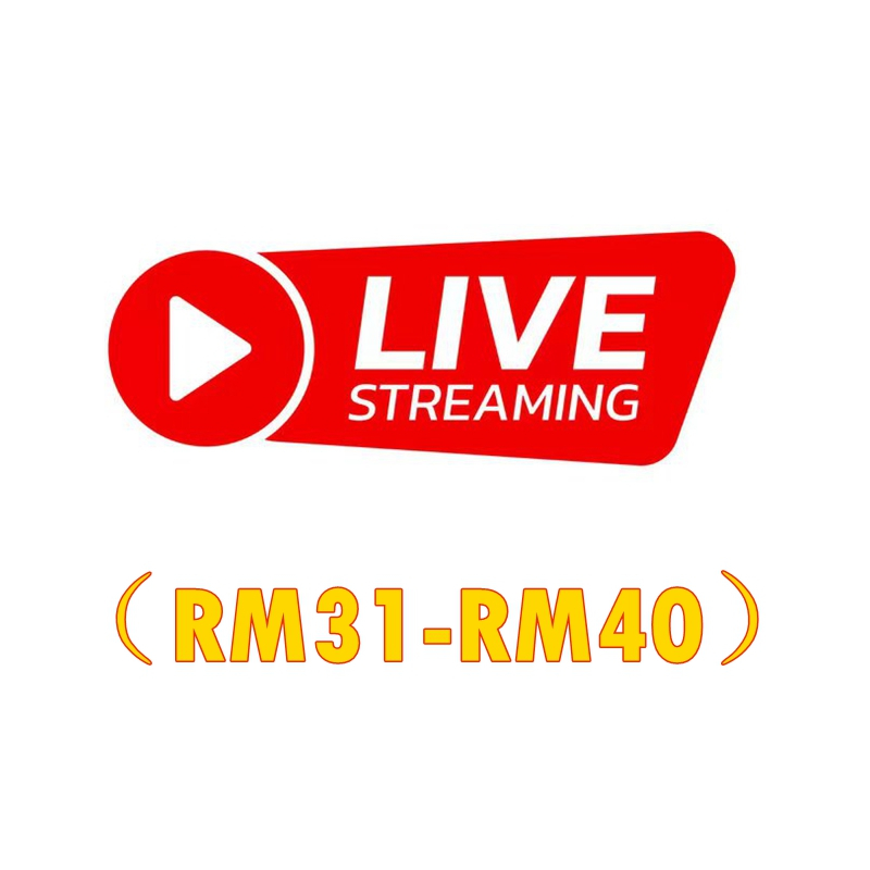 Beg BUNDLE LIVE STREAMING RM31-RM40