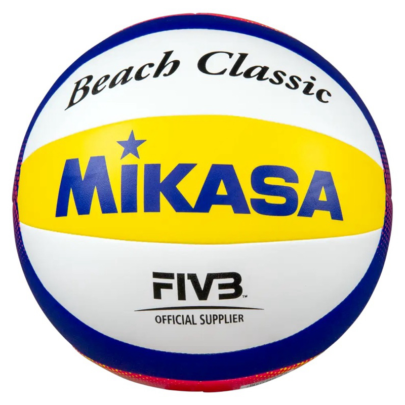 ใหม่ ใหม่🔥วอลเลย์บอลชายหาด Mikasa BV552C-WYBR!! ️FIVB อย่างเป็นทางการ✔️ชายหาด วอลเลย์บอลคลาสสิก✔️