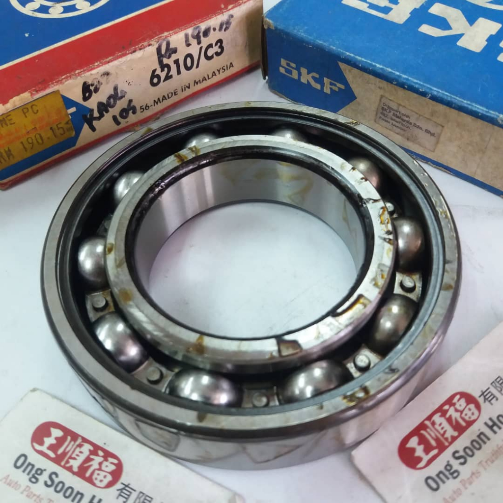 6210 C3 6210 Z SKF 6210 2RS Koyo 6210 ZNR NSK Japan Bearing 50x90x20mm ball รถยก 6210/C3 6210-Z