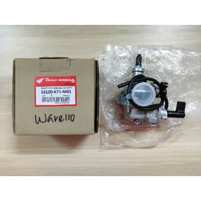 ไทย HONDA WAVE110 CARBURETOR ASSY 16100-K71-M01