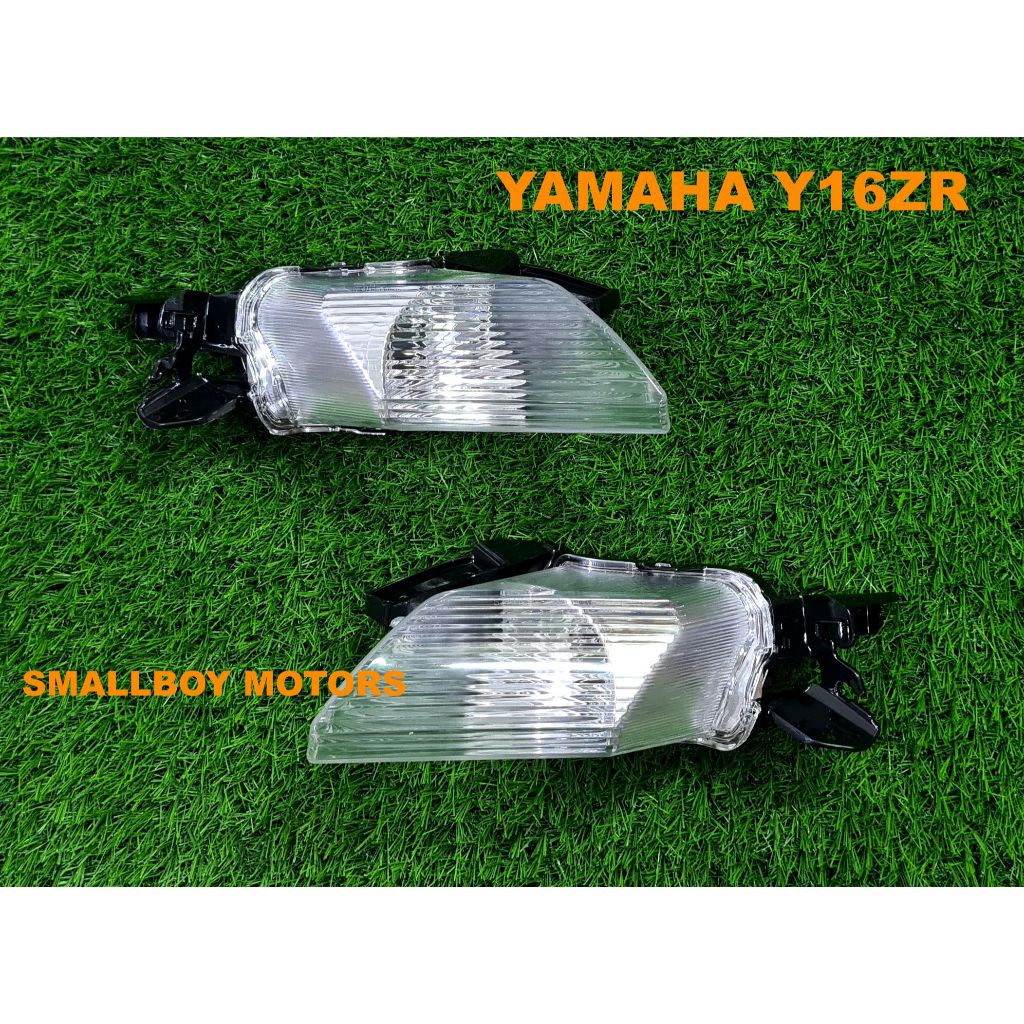 YAMAHA Y16ZR Y16 ZR ด้านหน้าป้ายที่ชัดเจน DEPAN LR KIRI KANAN ชุด Y16Z Y16-ZR Y160 ใหม่