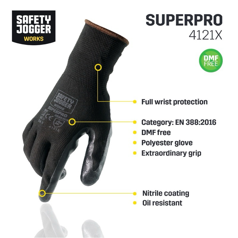 Safety Jogger ถุงมือนิรภัย Superpro