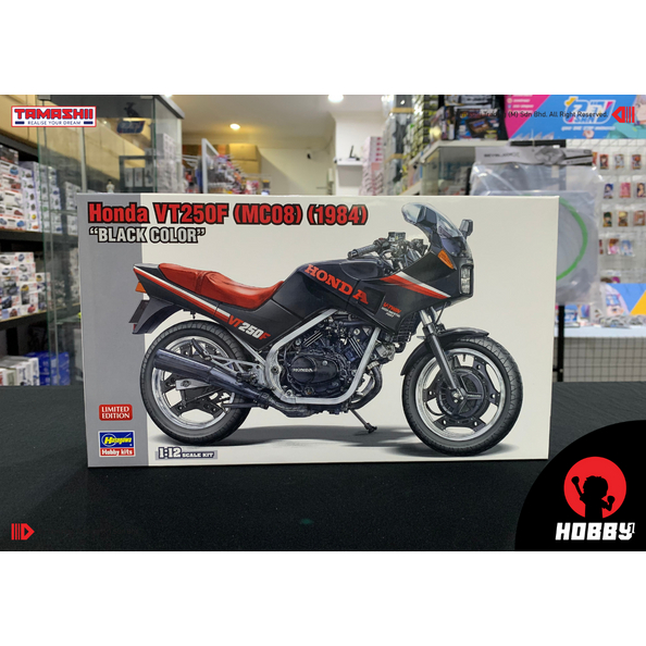 Hasegawa Honda VT250F (MC08) (1984) Black Color (สเกล 1/12)