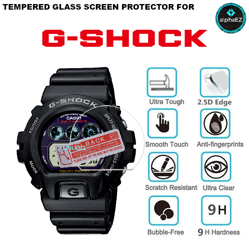 Casio G-SHOCK GW-6900-1 Series 9H นาฬิกากระจกนิรภัยป ้ องกันหน ้ าจอ DW-6900 DW6900 GM6900 ฝาครอบ Anti-Scratch