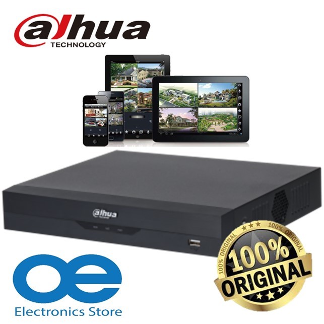 DAHUA NVR2104HS-I2 เครือข่าย 4CH H.265 ขนาดกะทัดรัด 1U 1HDD WizSense เครือข่ายบันทึกวิดีโอกล้องวงจรป
