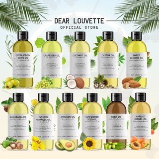 100% Pure Botanical Carrier Oil Sweet Almond Coconut Grapeseed Avocado Castor Macadamia Olive Oil Apricot Kernel Oil