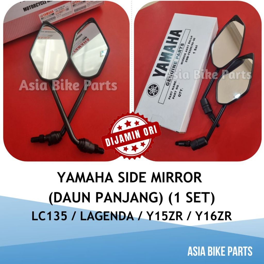 Yamaha Y15ZR / Y16ZR / LC135 / Lagenda FI กระจกมองหลังกระจกมองข้าง Cermin Sisi - 31D-F690-00 / 2WB-F