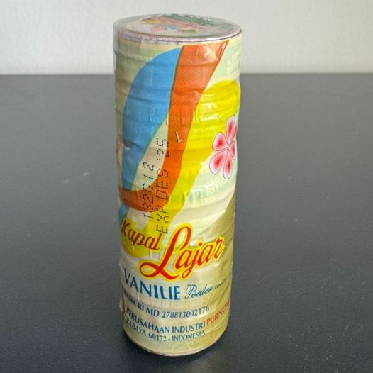 Serbuk Vanilli/Vanilla Powder Cap Perahu Layar