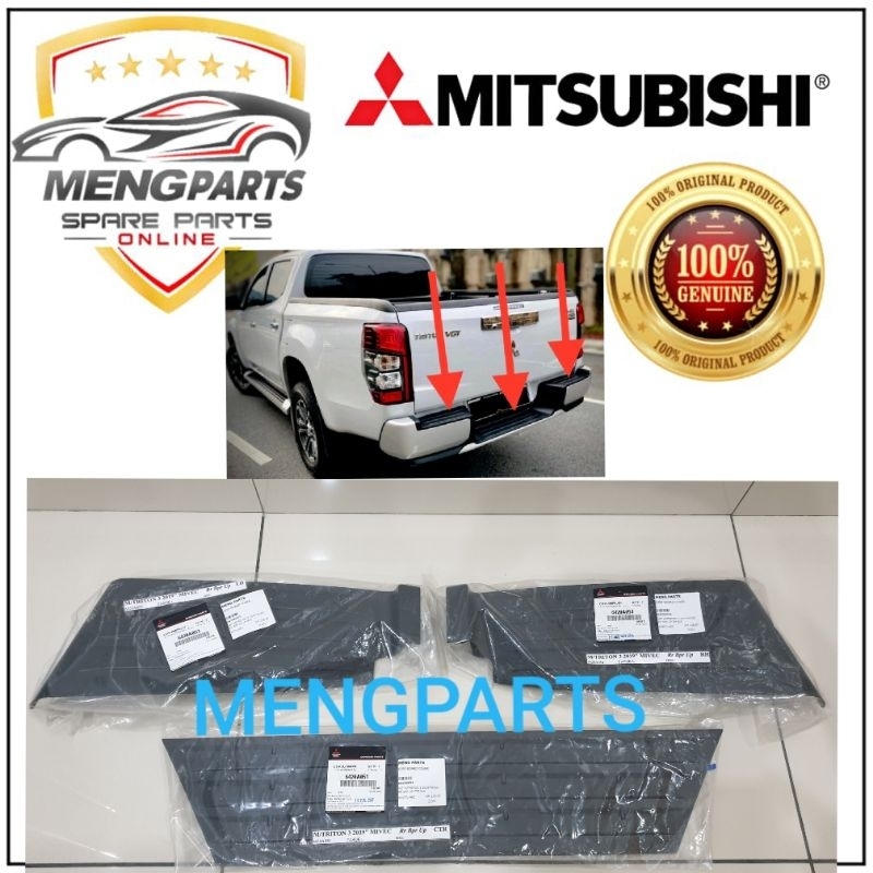 TRITON-3 KK1T 2019Y-2024Y REAR BUMPER COVER PADEL BUMBER STEP PROTECTOR 6420A051 6420A054 6420A053