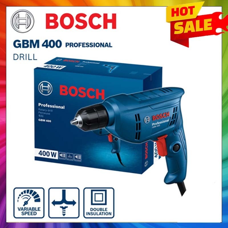 สว่านโรตารี่ Bosch GBM400 / Mesin Gerudi