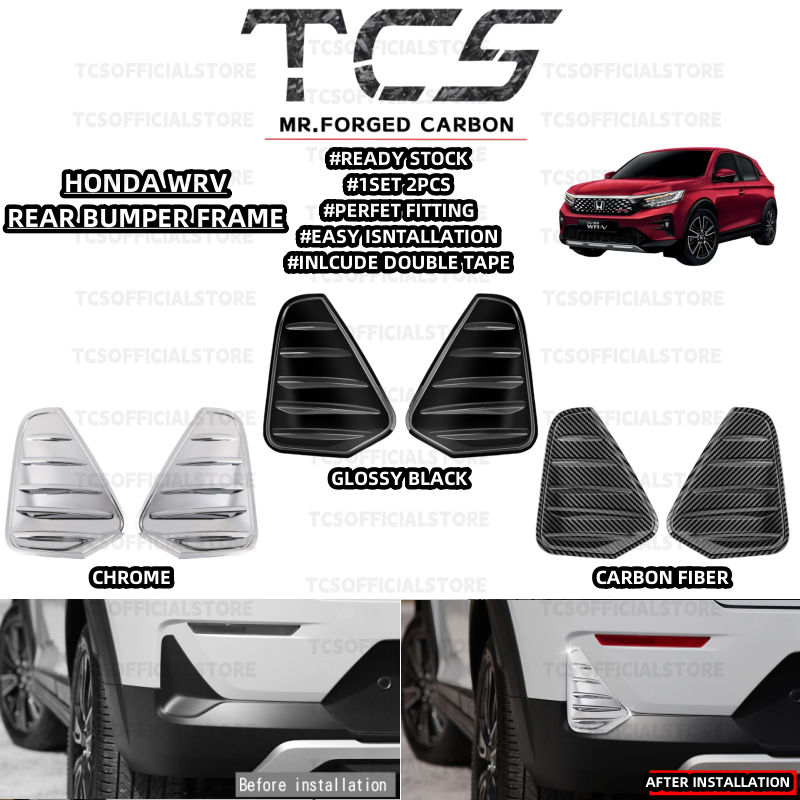 TCS HONDA WRV RS CAR REAR BUMPER FRAME GARNISH ACCESSORIES