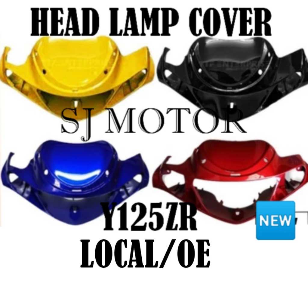 Yamaha Y125ZR HEAD ฝาครอบฝาครอบ HANDLE UPPER COVER KEPALA Y125 ZR Y125Z ใหม่แท็ก MSEK 5XK-F6143-10-P