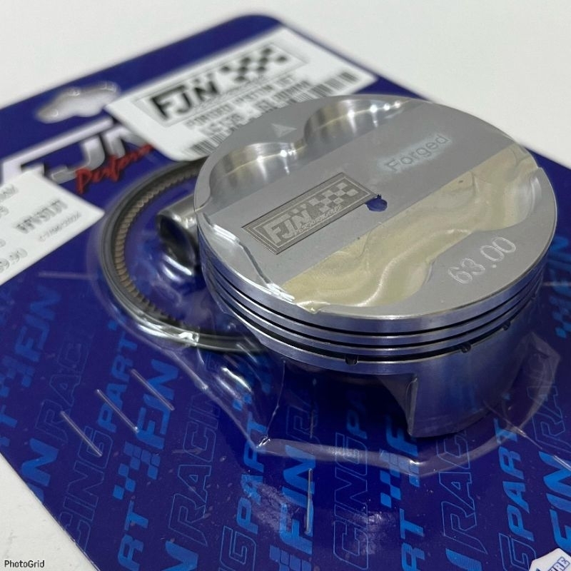 FJN PISTON ชุด LC135 63MM เซรามิกสําหรับ FJN สีแดง LEO TOBAKI