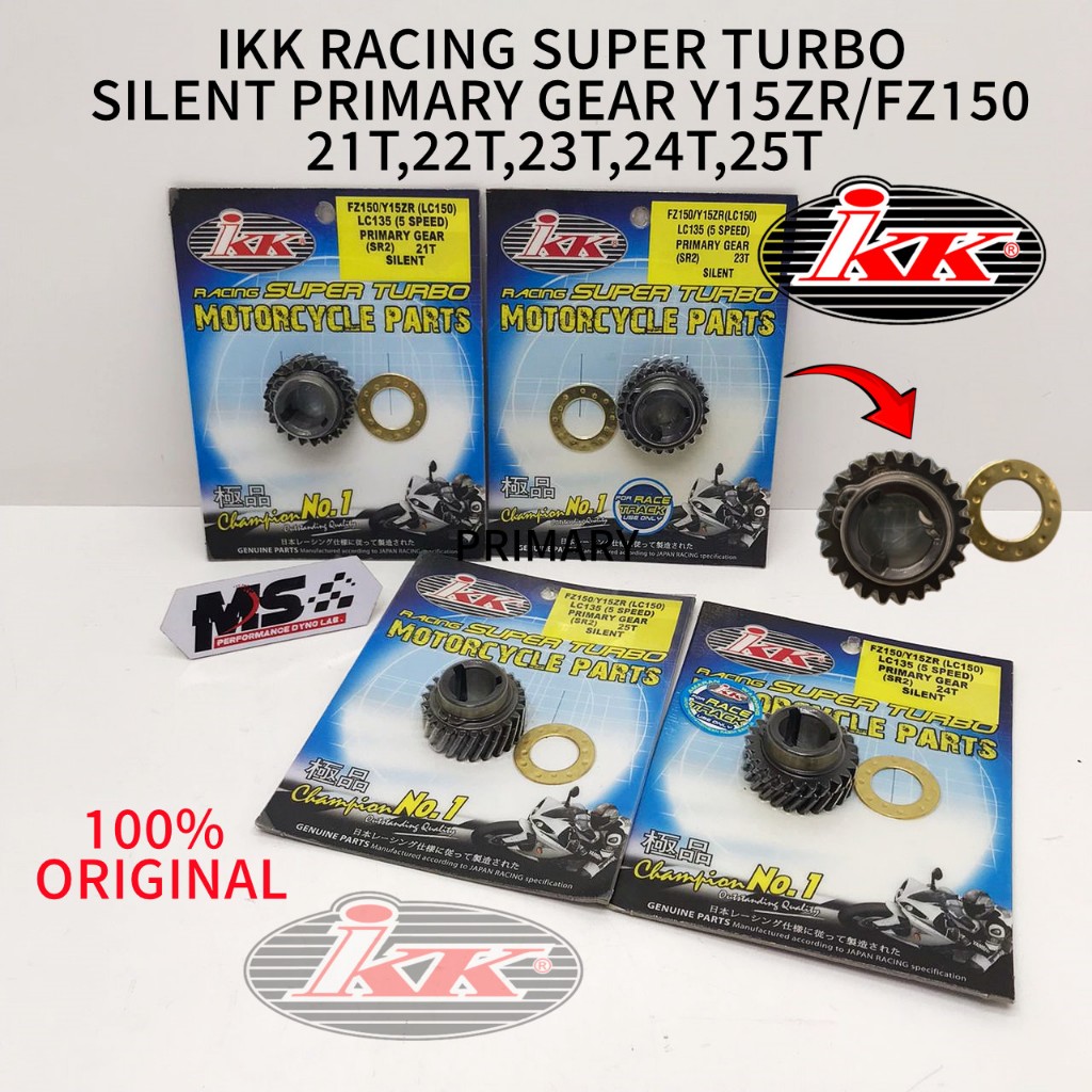 IKK Racing Super Turbo Silent Primary Gear (SR2) Y15ZR/FZ150/LC5S