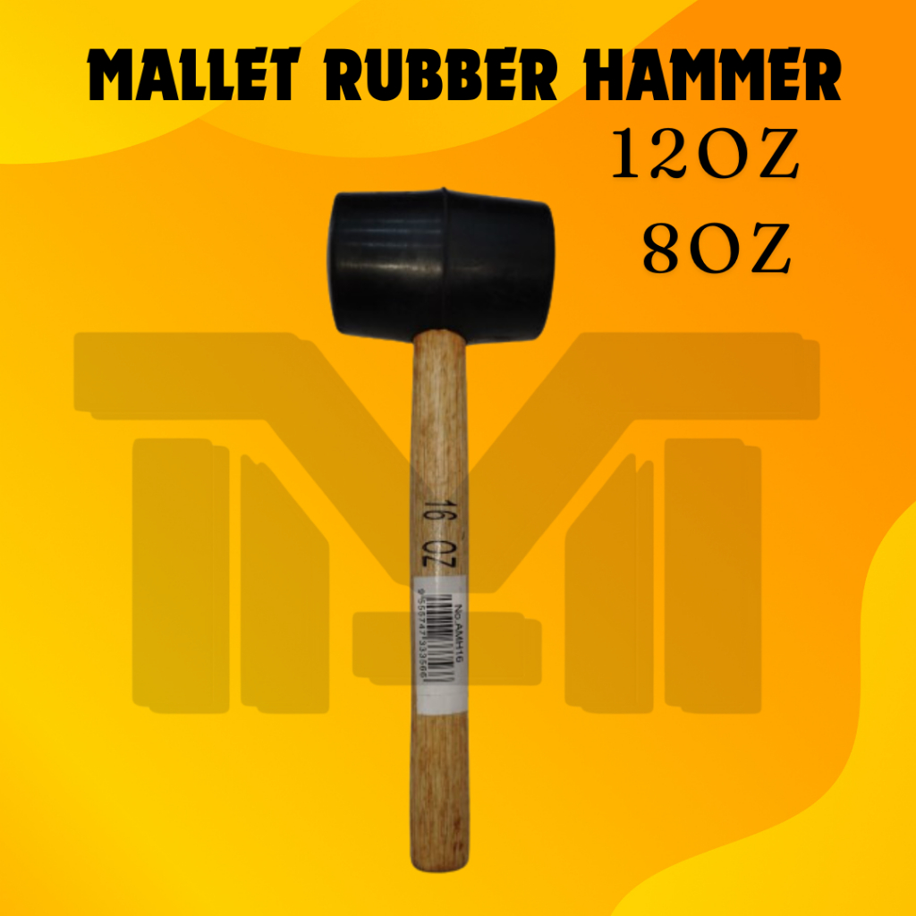 ARROW RUBBER MALLET ยาง HAMMER (16 ออนซ์)