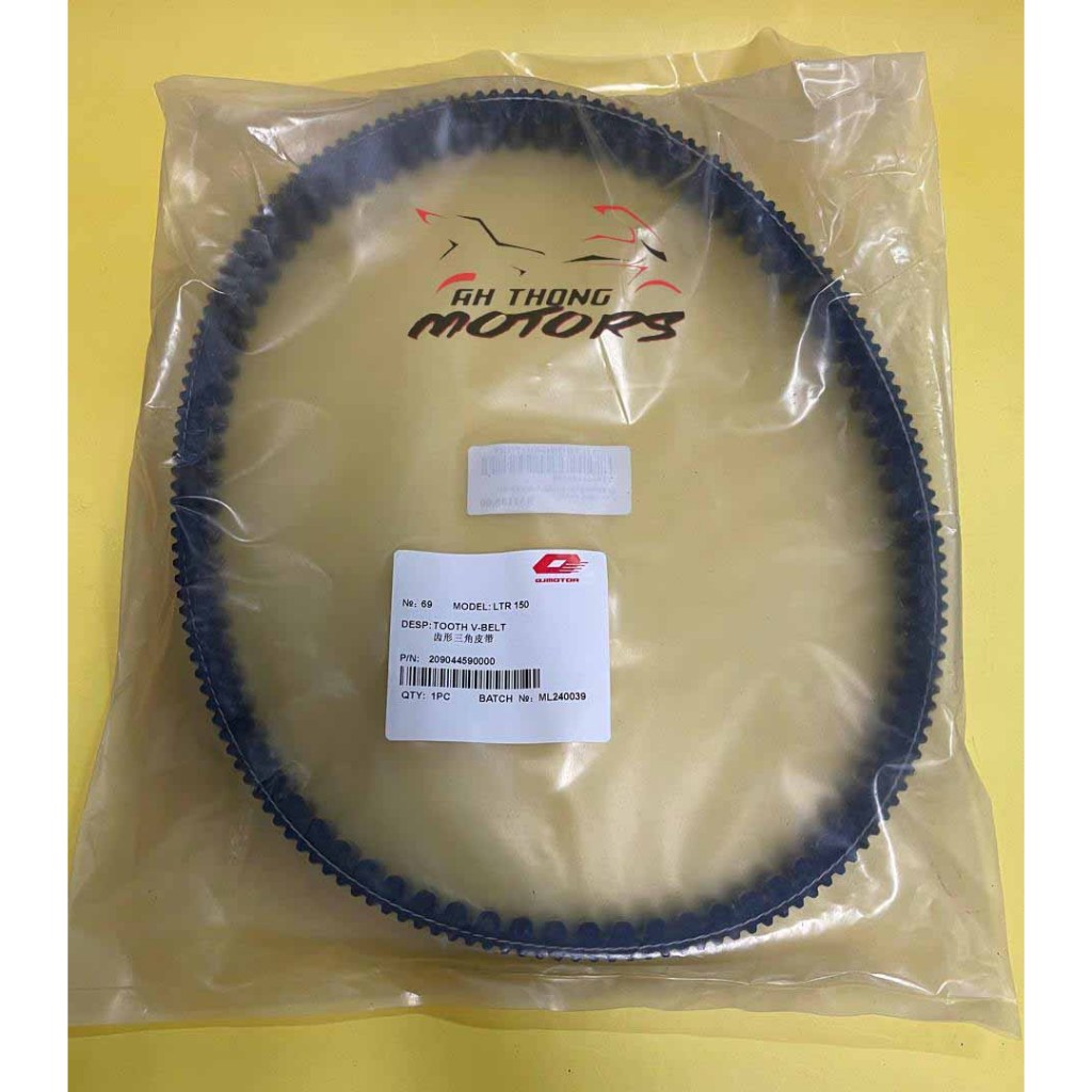 QJ MOTO LTR150 สายพานขับ/ สายพาน V QJ MOTO 209044590000