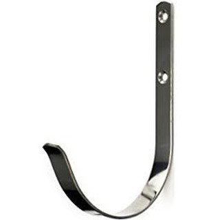 MARINE BOAT S/STEEL LIFE RING BUOY BRACKET 7" X 3/4"