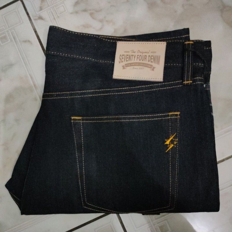 Seventy Four Denim Asseni Selvedge Jeans 15oz / Kepala Kain (Ukuran Manual 42)