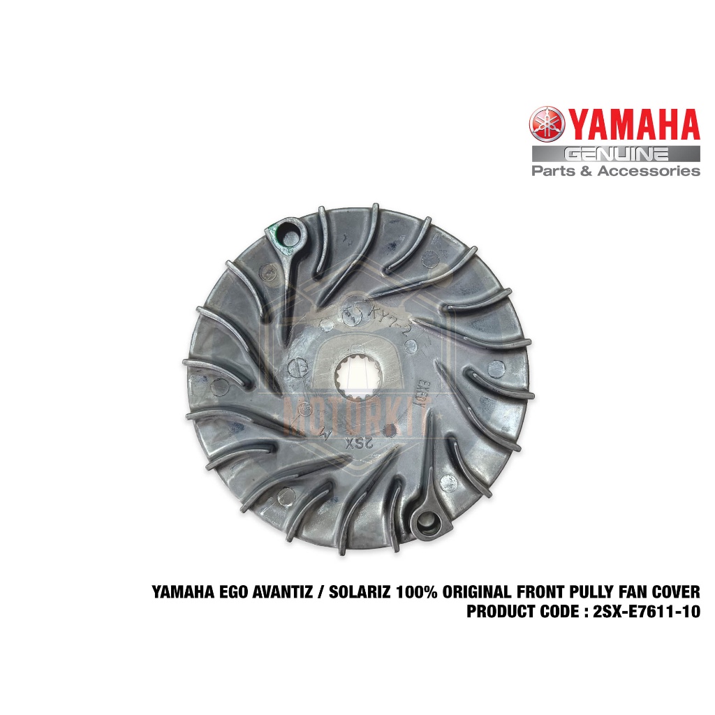 EGO AVANTIZ SOLARIZ ด้านหน้า PULLY FAN KIPAS PULLY DEPAN PRIMARY SENAVE 2SX-E7611-10