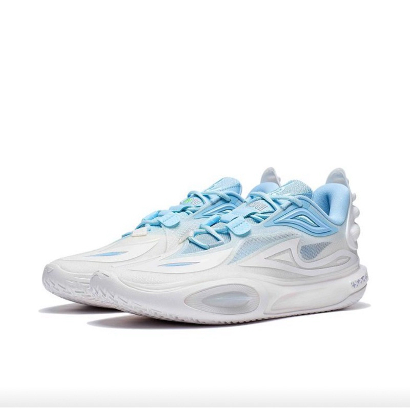 Li-Ning Wade All City 11 V2 Mens รองเท้าบาสเก็ตบอล 李德 全城11 V2 云illill white 男 clover รองเท้า
