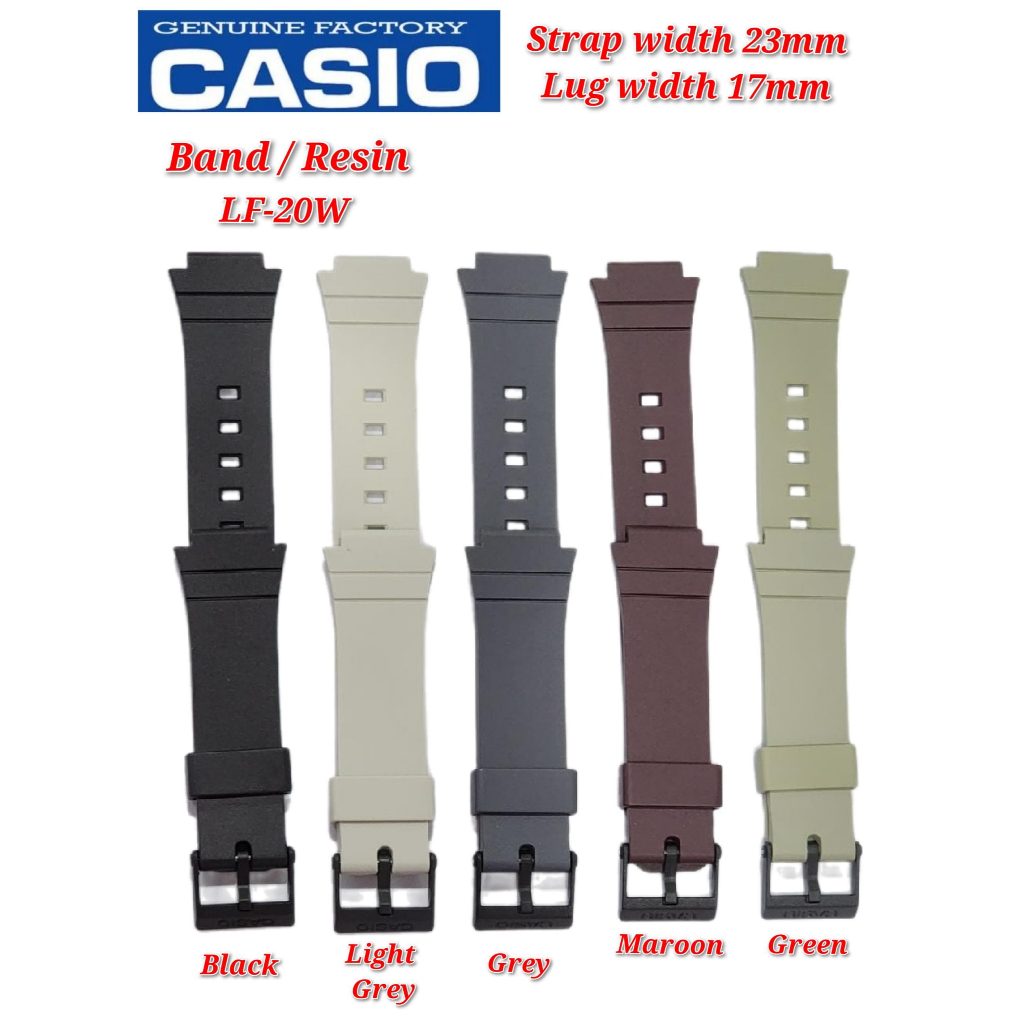 อะไหล่ทดแทน Casio LF-20W - BAND/RESIN