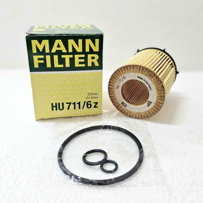 Mercedes กรองน้ํามันเครื่อง W176 W177 W204 W205 W212 W213 สําหรับเครื่องยนต์ M 260 M270 M274 MANN HU