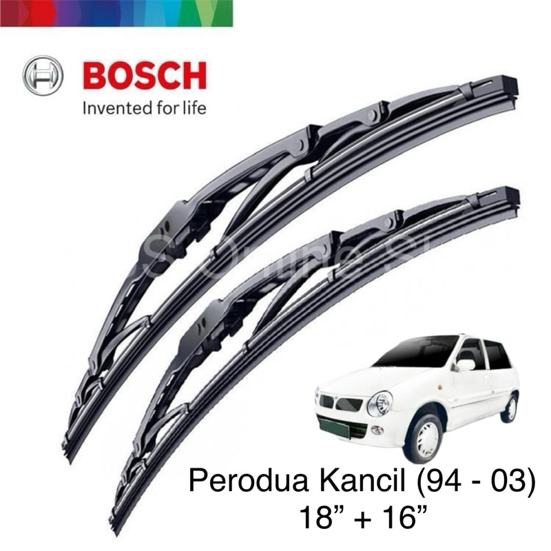 ที่ปัดน้ําฝน Bosch Advantage Series [Perodua Kancil] (94-03) : BA18 + BA16
