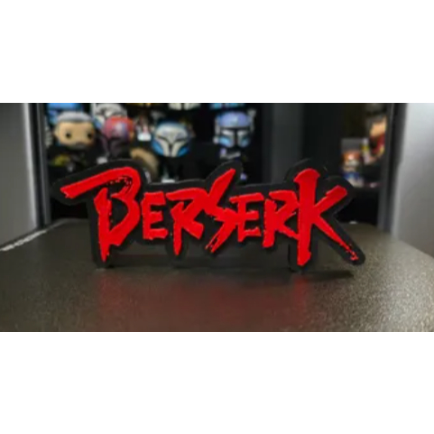 โลโก้ 3D หรือแม่เหล็กติดตู้เย็น Berserk