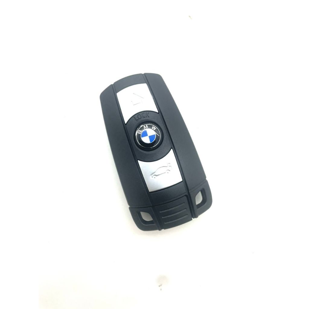 BMW E60 E90 E83 สมาร์ทคีย์ Fob 3 ปุ่ม Half Keyless Slot สตาร์ท 3 5 series