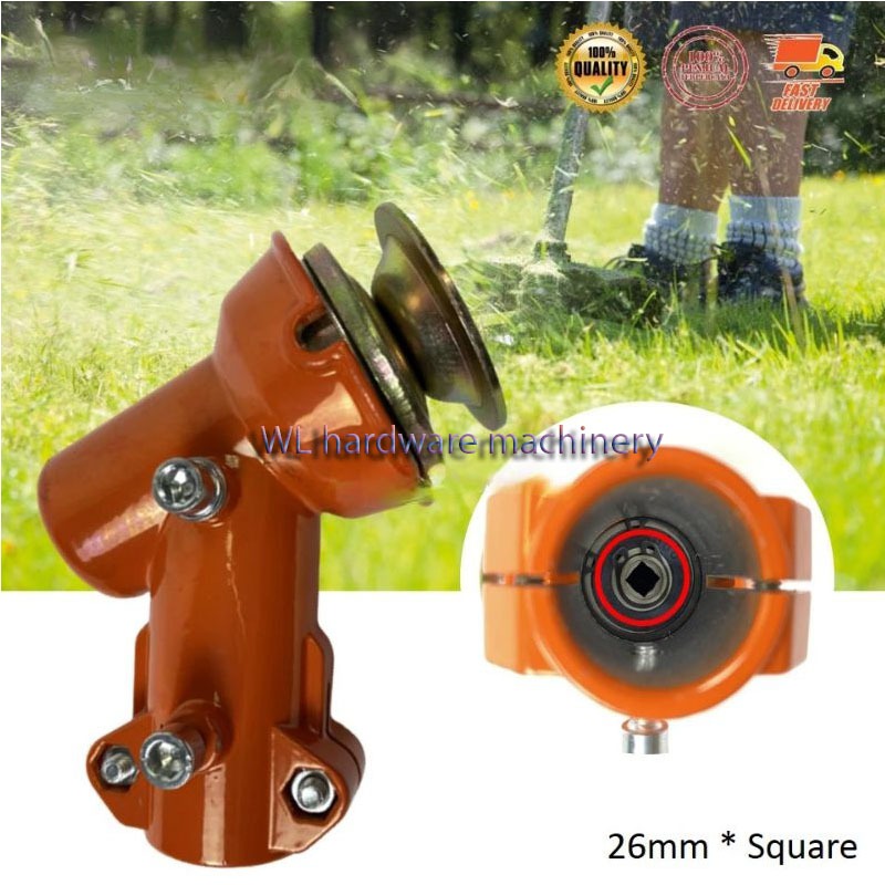 4T X26MM Gear Case เครื่องตัดแปรง BG328 Kepala Gear Mesin ทรัมเป็ต BG328