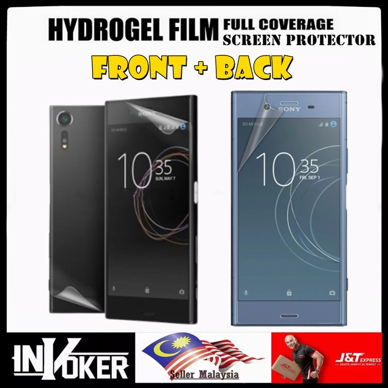 Sony Xperia XZ1 / Xperia XZ Premium / Xperia XZS / Xperia XZ / XZ1 Compact / Front + Back Hydrogel S