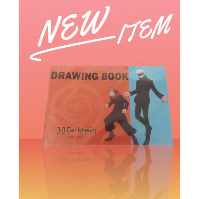 JUJUTSU KAISEN/ : SATORU GOJO/YUJI PLAIN DRAWING BOOK JULY24 .