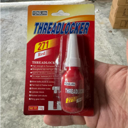 Thread Locker Thread Locker 50ml 271 Red High Strength And Permanent Locker