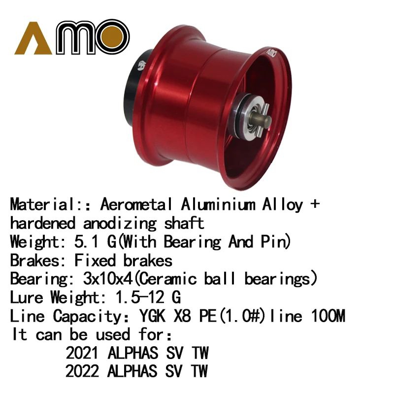 Daiwa Alphas 21 SV TW แกนม้วนตื้น