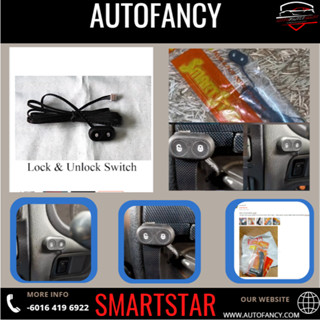 SMARTSTAR รถประตูศูนย์ล็อค UNLOCK SWITCH สําหรับระบบล็อคเบรค