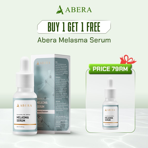 Hitam ABERA Melasma Serum - ABERA Melasma Serum - ลดน้ํา, Tompok Black - Brighten & Smooth Me