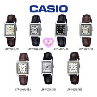 Casio Ladies Watches LTP-V007L Series Casio Women Analog Watch [2YEARS WARRANTY] LTP-V007L-1B LTP-V007L-9B LTP-V007L-9E