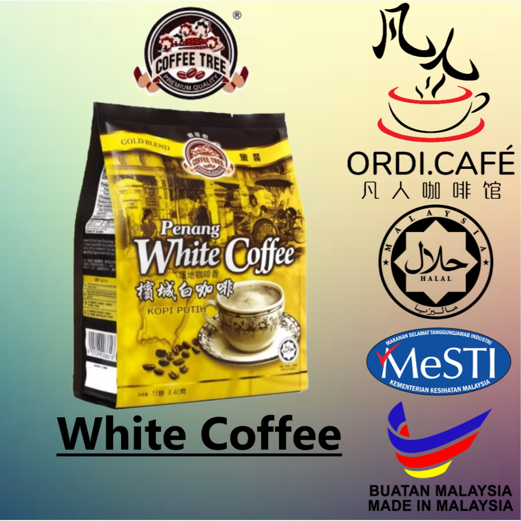 Coffee Tree Penang White Coffee Kopi Putih 15s x 40g